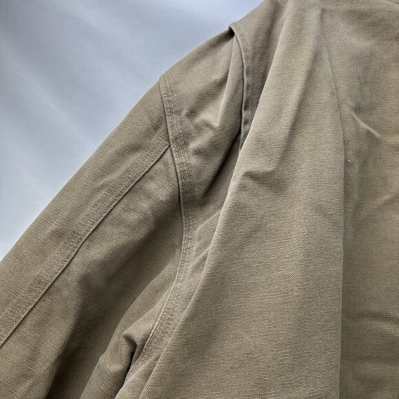 Carhartt Jacket C61 FRB Men 3XL TALL Sherpa Lined Sandstone Ridge Brown Duck VTG - Picture 12 of 16